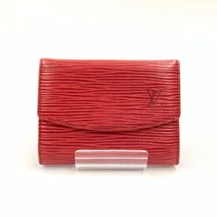 LOUIS VUITTON ルイヴィトン ルイ ヴィトン エピ ポルトモネ サーンプル コインケース コインパース 小銭入れ M6341E レッド 現状渡し ジャンク品