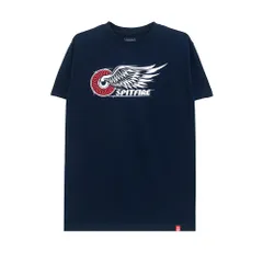 SPITFIRE T-SHIRT スピットファイヤー Tシャツ CLASSIC WING NAVY　スケートボード スケボーのサムネイル