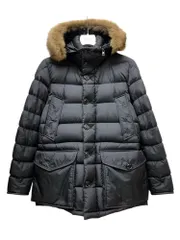 MONCLER (モンクレール) CLUNY クラニー コヨーテファー ダウンジャケット E20914138025 2 ブラック メンズ/036のサムネイル