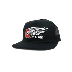 SPITFIRE MESHCAP スピットファイヤー メッシュキャップ CLASSIC WING TRUCKER SNAPBACK BLACKのサムネイル