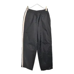 90年代 NIKE ナイキ ナイロントラックパンツ スポーツ ブラック(メンズ M)中古 古着 X6726