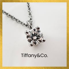 0.55ct☆PTロイヤルアッシャーROYAL ASSCHERダイヤネックレス - メルカリ