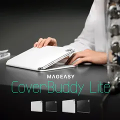 iPad Pro 12.9 iPad Air 13インチ ケース 純正 Magic Keyboard 対応 ApplePencil 充電 カバー アイパッド プロ 12.9 エアー 13 対応 MagEasy CoverBuddy Lite