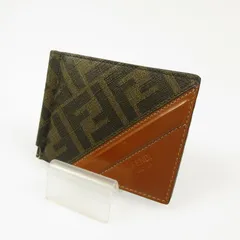 【姫路東店】 中古 FENDI | フェンディ マネークリップ 札入れ 7M0281 ズッカ 【125】