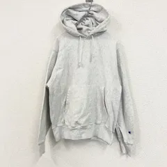 古着 used　Champion　チャンピオン　リバースウィーブ　スウェットパーカー/フーディー　霜降りグレー　Sサイズ