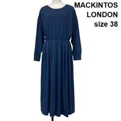1028美品✨ マッキントッシュロンドン フレア ワンピース グリーン 半袖 1028美品✨ マッキントッシュロンドン フレア ワンピース グリーン