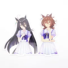 ウマ娘 プリティーダービー アグネスタキオン マンハッタンカフェ アクリルフォトスタンド アクスタ セット  ※台座・優勝レイ風パーツなし