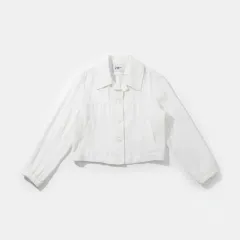 レディースF/ ジースバイ ウエストゴム リネンジャケット