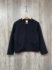 DRESKIP ドレスキップ ノーカラー ジャケット sizeM/黒 ■◇ レディースのサムネイル