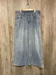 GAP ギャップ BAGGY MID RISE デニムパンツ size28/青 ■■ レディース