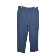 90年代 Burberrys バーバリーズ コットンパンツ ネイビー(メンズ 48)中古 古着 X6738のサムネイル