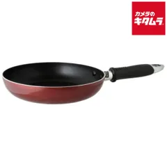 【新品】リビング ｢スピローザIII｣ ミニ フライパン 20cm レッド ガス火専用 《納期約２週間》
