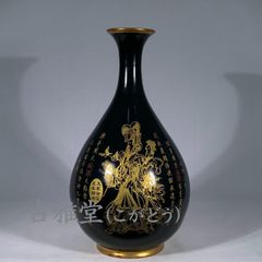 From a former family collection, Song Ru kiln, black glaze, bag mouth, bride's emblem, jade vase, spring vase, vase, vase, old ceramic ware, pottery, exquisite modeling, antique art, collector