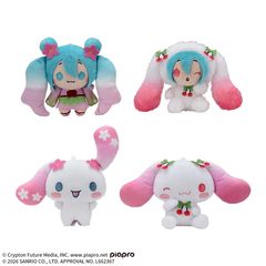 全3種セット】初音ミク×シナモロール アクぬい 桜ver. - メルカリ
