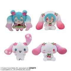 初音ミク×シナモロール マスコット 桜Ver. 全種コンプリートセット サンリオコラボ Sanrio 非売品