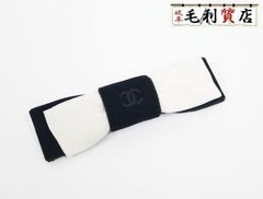 未使用☆正規品 CHANEL シャネル リボン バレッタ ヘアアクセ ココ