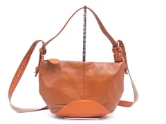 DAKOTA ダコタ 本革 レザー 2WAY ショルダー バッグ キャメル ■■ レディース