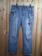 NIX ダメージ ウォッシュ デニム(32 33)