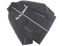 New Balance ニューバランス ドット ロゴ プリント トラック ジャケット sizeM/黒 ■◇ レディース