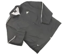 adidas アディダス トラック スタンドカラー ジャケット sizeS/黒 ■◇ メンズ