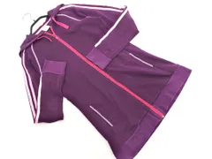 adidas アディダス トラック ジップアップ パーカー sizeL/紫 ■◇ メンズ