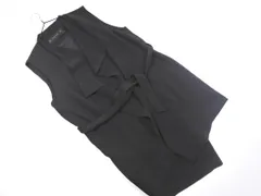 ZARA basic ザラ ベーシック ロング ベスト sizeM/紺 ■◇ レディース