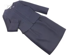 OPAQUE オペーク ツイード ワンピース ジャケット フォーマル 2枚セット sizeS/紺 ■◇ レディースのサムネイル