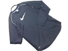 NIKE ナイキ 長袖 プリント トレーニングウェア カットソー sizeM/濃紺 ■◇ メンズ