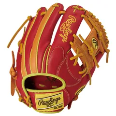 ローリングス Rawlings 軟式ハイパーテックCOSYNCCN62SC/ORG 軟式用グラブ グローブ 25AW GR5FHTCN62、(SC/ORG)スカーレット/オレンジ