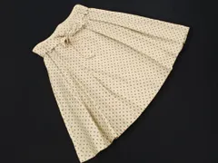 kulson カルソン ベルト付き 総柄 プリーツ スカート size38/ライトベージュ ■◇ レディースのサムネイル