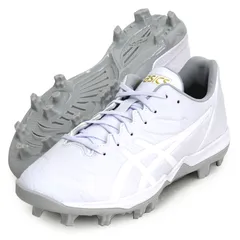 サイズ27.0cm、アシックス asics  GOLDSTAGE FANG (ゴールドステージ)  野球 ポイントスパイク ブロックソール 白スパイク  23FW(1121A067-110)