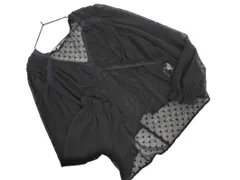 ZARA ザラ シフォン ドット ブラウス シャツ sizeXS/黒 ■◇ レディース