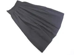 新品 tocco closet トッコクローゼット ナイロン フレア ロング スカート sizeM/黒 ■◇ レディース