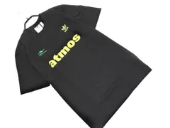 新品 adidas originals アディダスオリジナルス GP7195 atmos プリント Tシャツ sizeM/黒 ■■ メンズ