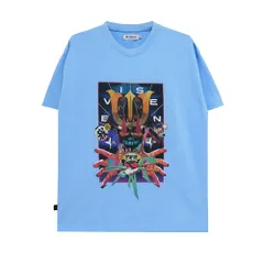 EVISEN T-SHIRT エビセン Tシャツ COMING BLUE　スケートボード スケボーのサムネイル