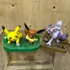 【SGM】ポケモンわくわくゲットくじC賞ミュウツー・ラストワン賞 ピカチュウ＆イーブイ