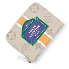 ルイ ヴィトン M82691 ジッピー コインパース モノグラム ベージュ マルチカラー コインケース 小銭入れ 財布 ゴールド金具 箱付 LOUIS VUITTON（未使用　展示品）