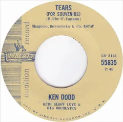 7” Ken Dodd Tears (For Souvenirs) 55835 Liberty /00080