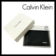 【Calvin Klein】名刺入れ レザー ブラック/黒 カードケース パスケース 79218 カルバンクライン (SER-7513②)
