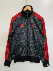【中古品】A BATHING APE アベイシングエイプ × ADIDAS アディダス 別注 コラボ ADIDAS FIREBIRD TRACK TOP JN7117 アディダス ファイアーバード トラックトップ 【142-260330-SH-17-min】
