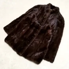 PIERRE BALMAIN ミンク　毛皮　コート　ブラウン　サイズ表記なし　レディース　中古美品　管理番号ARCAMKO1398のサムネイル