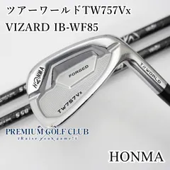 【中古】[B-ランク] アイアンセット ホンマ ツアーワールドTW757Vx/VIZARD IB-WF85/S/34[0315]のサムネイル