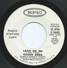 B.B. SEATON LEAN ON ME/SOMEWHERE DOWN TH - メルカリ