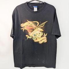 슈퍼맨 DC 코믹 태그 첨부 빈티지 아메리칸 스컬 블랙 T 셔츠
