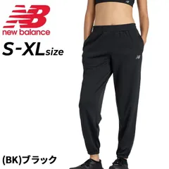 ニューバランス ジャージパンツ レディース Newbalance スポーツダブルニットパンツ アジアンフィット トラックパンツ ロングパンツ 黒 ブラック 無地 ワンポイント トレーニング スポーツウェア 女性 ジャージー  レディースウエア/WB61M9NU