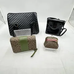【❗️✨ブランド小物まとめ✨❗️】Gino Ferruzzi×NINA RICCI バッグ＆財布セット がま口付 イタリア製含む