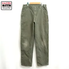 00s Carhartt MOS 裏地ネル ダック ペインターパンツ メンズ 表記32×34サイズのサムネイル