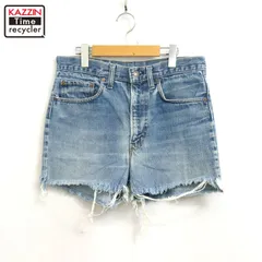 70s vintage Levi's 66後期 517 カットオフ デニムパンツ メンズ 表記W32 L36サイズ