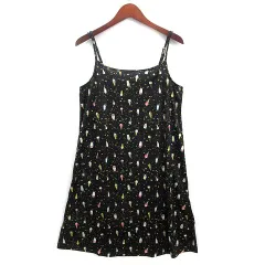 フランシュリッペ franche lippee アイスクリーム キャミワンピース ブラック 黒 M 美品