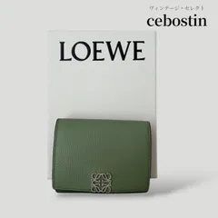 【Shopsオープンにつきクーポン配布中】　LOEWE／ロエベ／アナグラム／トライフォールド／ウォレット／財布／ローズマリー